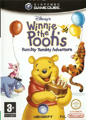 Disney's Winnie the Pooh's Rumbly Tumbly Adventure box cover front